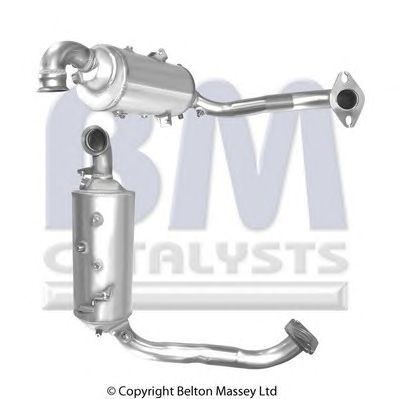BM CATALYSTS bm11070h -  Сажевый / частичный фильтр, система выхлопа ОГ